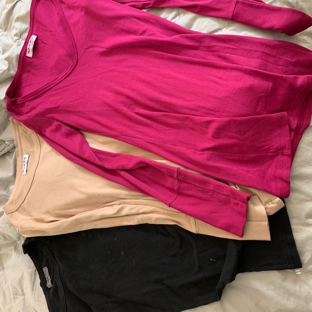Long sleeve tops